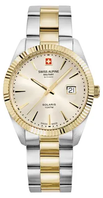 Imagen del producto de Reloj de pulsera Swiss Alpine Military - 7016.1142 - Para hombre - Cuarzo - Solaria