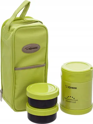 Obrázek produktu pro ZOJIRUSHI SW-EXE35-GA Termoska na oběd 350 ml zelená