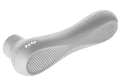 Produktbild von reer HandleGuard Türgriffschutz, Kinder-Türknaufabdeckung/-verriegelung, 2 Stück(e), Grau, Silikon, Box, 20 mm