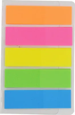 Produktbild von Farbcodierungsetiketten, 5 fluoreszierende Farben, fest klebende Aufkleber für Büro, Schule, 100 Blatt