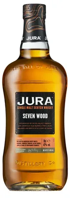Obrázek produktu pro Jura Seven Wood Single Malt Scotch Whisky v dárkovém balení | 42 % obj. | 0,7 l