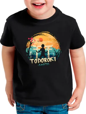 Produktbild von style3 Shoto Todoroki Kinder T-Shirt superhero japan acade mia manga