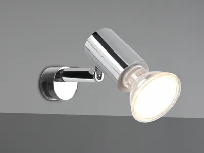 Zdjęcie produktu dla Oświetlenie zaciskowe lusterka Trio LORENZO chrom
