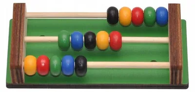 Produktbild von ASZ Kleines Zählrahmen-Dekor Sperrholz für Sensoriktafel