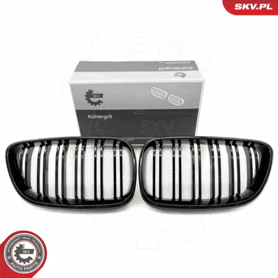 Produktbild von ESEN SKV 66SKV032 Kühlergrill Frontgrill für BMW 2 Coupe (F22, F87) Glänzend Schwarz