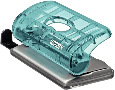 Produktbild von Rapid Mini Locher Colour'Ice FC5 blau