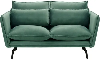 Produktbild von SLF24 - Zweisitzer-Sofa Layla - schmutziges Himmelblau - Velluto 12