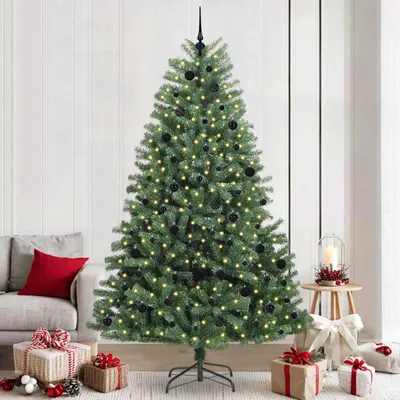 Immagine prodotto di Maison Exclusive - Albero di Natale artificiale pieghevole, verde, 240 cm