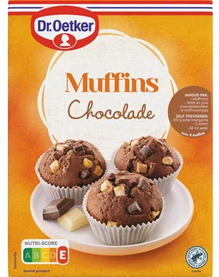 Zdjęcie produktu dla Babeczki czekoladowe Dr. Oetker Verwen, 345 g – soczysta i pyszna przekąska