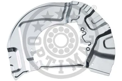 Produktbild von OPTIMAL Spritzblech Bremsscheibe für BMW 5 Limousine (E60) Vorne Rechts BSP-5021R Ankerblech