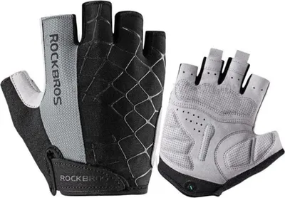 Immagine prodotto di Guanti da ciclismo Rockbros in grigio guanti sportivi in poliestere XL