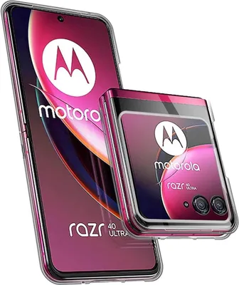 Produktbild von Conie Silikon Schutzhülle für Motorola Razr 40 Ultra Tasche klar Case Cover Bumper Hülle durchsichtig in transparent