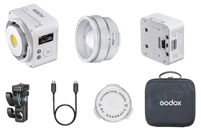 Obrázek produktu pro LED video světlo, dvoubarevné spektrum, lehká konstrukce, model ML80Bi