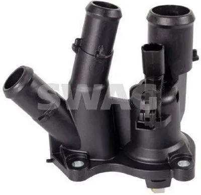 Produktbild von SWAG Thermostat Kühlmittel 98°C für FORD Focus II Schrägheck (DA, HCP, DP) Focus II Kombi (DA, FFS, DS) Focus C-Max (DM2) Focus II Limousine