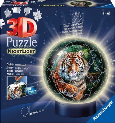 Produktbild von Puzzle-Ball Raubkatzen Ravensburger 11248