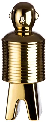 Obrázek produktu pro Gilde Figurka, robot, keramika, zlatá barva, balení 2 kusy, délka 8,5 cm, šířka 8,5 cm, výška 22 cm, 32068, 4063387320686