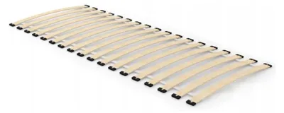 Produktbild von Bettgestell 90x190 cm, 18 Federleisten, Birkensperrholz, Belastbarkeit bis 150 kg