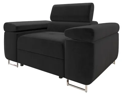 Produktbild von MIRJAN24 Sessel Torezio, Polstersessel mit Einstellbare Kopfstützen, Wohnzimmer, 134x102x70-90 cm (Farbe: Polo 897)