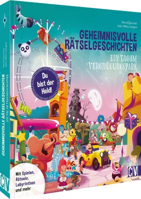 Produktbild von Geheimnisvolle Rätselgeschichten: Ein Tag im Vergnügungspark