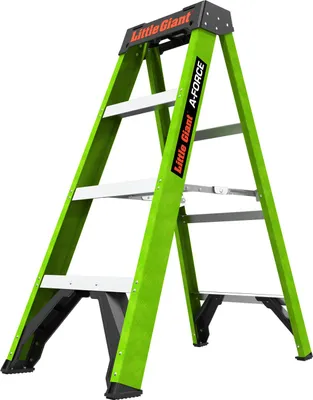 Produktbild von Little Giant A-Force Stufenleiter für Handwerk, Bau und Wartung 4 Stufen