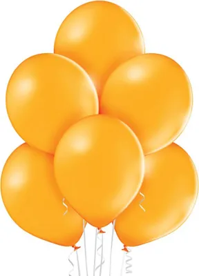 Obrázok produktu pre Oranžové pastelové balóniky, B105, 30 cm, 50 ks.