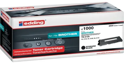 Produktbild von edding Tintentoner EDD-1000 Brother TN-2120