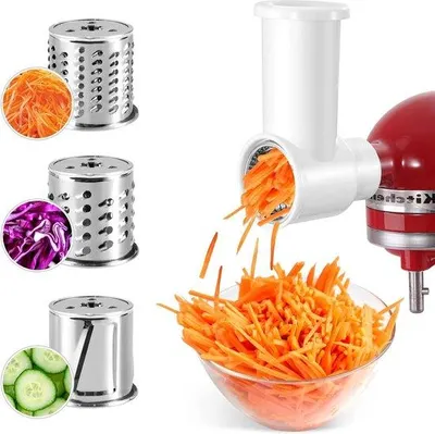 Image de Accessoire coupe-légumes pour mixeur, pour couper rapidement les salades et les pommes de terre