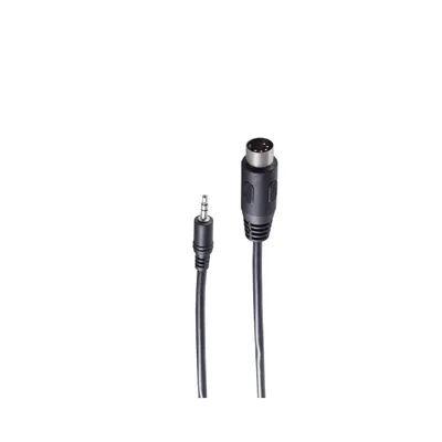 Produktbild von shiverpeaks BS30822 Audio-Kabel 1,5 m 3.5mm DIN (5-pin) Schwarz (BS30822)