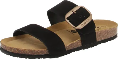 Produktbild von plakton 183004 Rock Nobuck - Damen Schuhe Pantoletten - Negro, Größe:40 EU