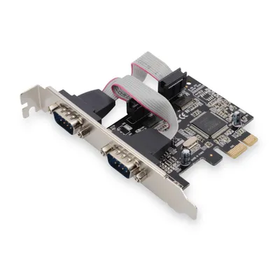 Produktbild von Digitus Serielle Schnittstellenkarte, PCIe, PCIe, Seriell, China, Blech OXPCIe952