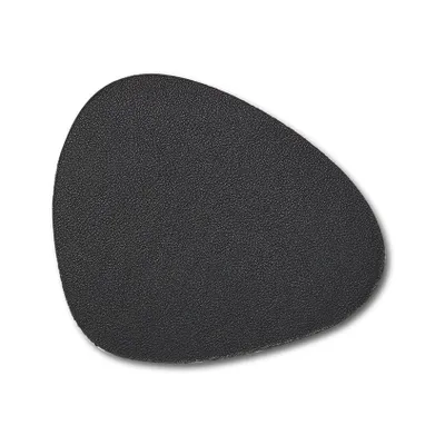Produktbild von Untersetzer Set Kunstleder Schwarz ZELLER Present