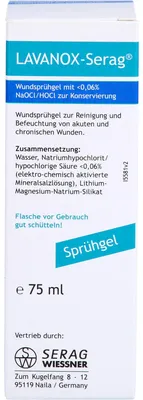 Produktbild von LAVANOX Wundsprühgel (Hydrogel), 75 ml GEL