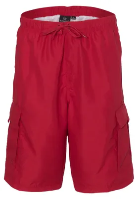 Produktbild von Burnside - Badeshorts für Herren LT3178 (S) (Rot)
