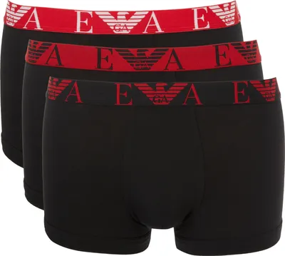 Produktbild von 3er Pack EMPORIO ARMANI Herren Trunk Stretch Bavlna