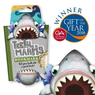 Zdjęcie produktu dla TeethMarks Bookmarks - Shark