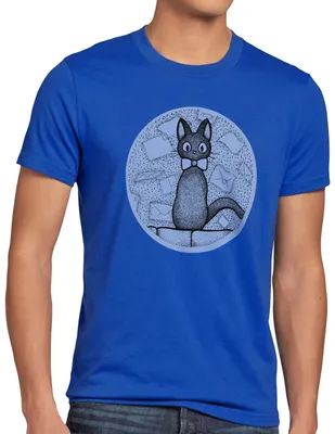 Produktbild von style3 Dot Kiki Herren T-Shirt majo no kleiner lieferservice hexe takky?bin