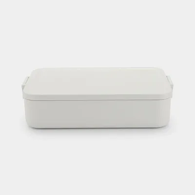 Zdjęcie produktu dla Pojemnik na lunch Brabantia Make & Take 2 L Plastikowy Jasnoszary 1 szt