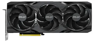 Produktbild von PNY GeForce RTX 5080 Overclocked Triple Fan GPU, GeForce RTX 5080, 16 GB, GDDR7, 256 Bit, 7680 x 4320 Pixel, PCI Express x16 5.0