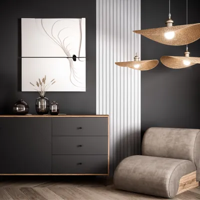 Produktbild von NEWROOM Tapete Weiß Vliestapete Paneel - Holztapete Skandi Grau  Holz Lamellen Holzwand Modern Lamellenwand