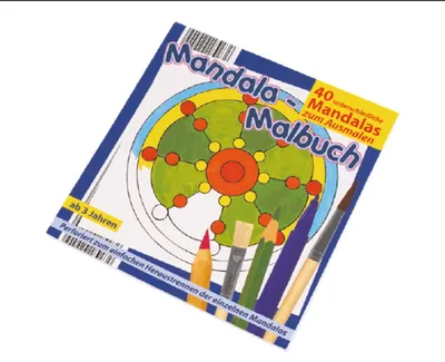 Obrázek produktu pro Omalovánky mandaly, 40 listů