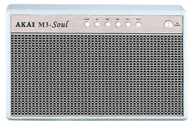 Image de Haut-parleur BT AKAI M3 SOUL, blanc