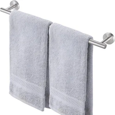 Obrázek produktu pro Nerezový držák na ručníky, 55 cm, nástěnný, kartáčovaný