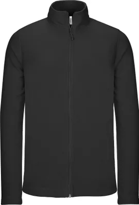 Produktbild von Kariban Herren Mikro-Fleece Jacke RW5625 (S) (Schwarz)
