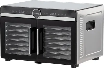 Produktbild von Gastro Lebensmitteltrockner aus Edelstahl mit 16 Einschüben, 1400 W