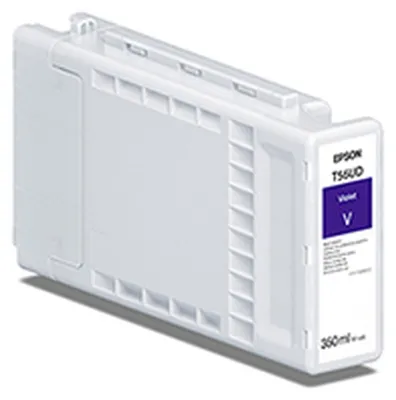 Produktbild von Epson T56UD - 350 ml - violett - original - Tinten-Packung - für P/N: C11CL82301A0, C11CL82301A1, C11CL83301A0