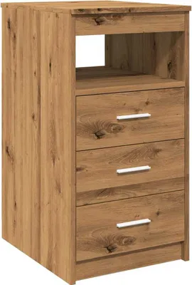 Produktbild von Schubladenschrank Artisan-Eiche 40x50x76 cm Holzwerkstoff