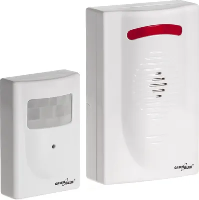 Produktbild von Funk Alarmanlage mini Bewegungsmelder DC3400 Alarm Sensor Funksignal wireless