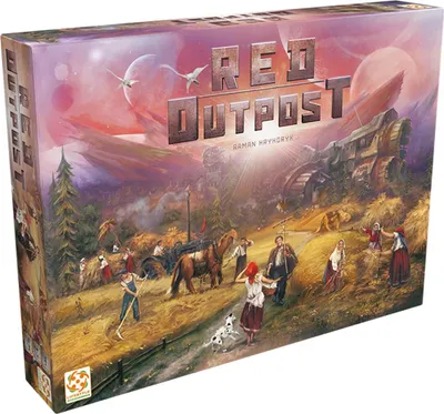 Obrázok produktu pre Asmodee Red Outpost, Stolová hra, Simulácia ekonomiky, 10 rok / roky, 30 min, Rodinná hra