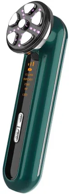 Image de Massage rajeunissant anti-âge - Appareil de lifting par microcourants pour le rajeunissement de la peau - Vert