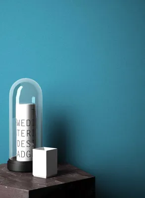Produktbild von NEWROOM Tapete Biejin Uni1 Blau Vliestapete - Unifarbe Struktur  Germany